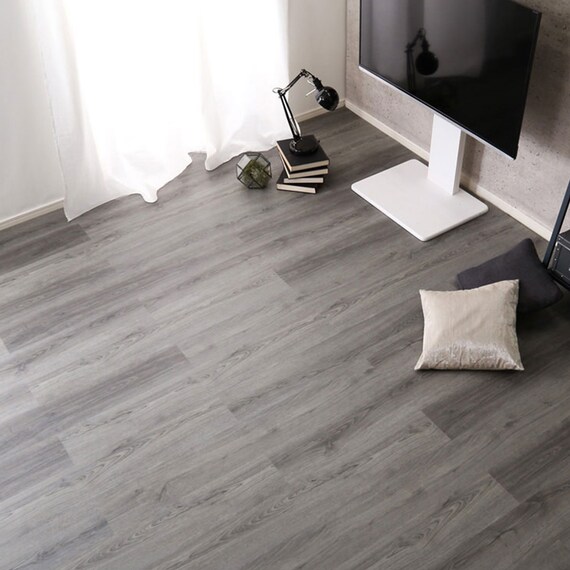 はめ込み式フロアタイル 48枚(アッシュオーク 約6畳分) 1枚目画像