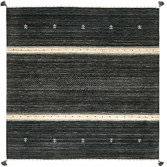 ラグ(ギャベ200×200 L17 厚み2cm) 2枚目画像