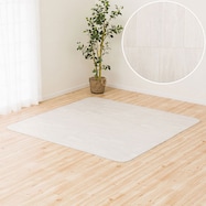 撥水・抗菌・防カビ・床暖対応ラグ フチあり(E-1060)