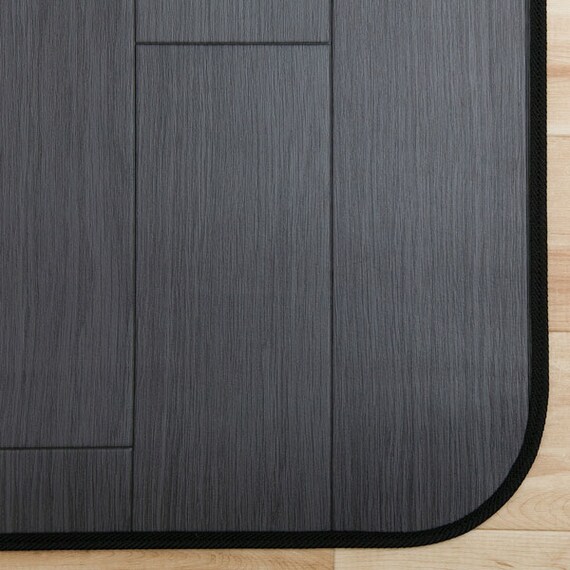 撥水・抗菌・防カビ・床暖対応キッチンマット フチあり(E-1016 100X130cm) 3枚目画像