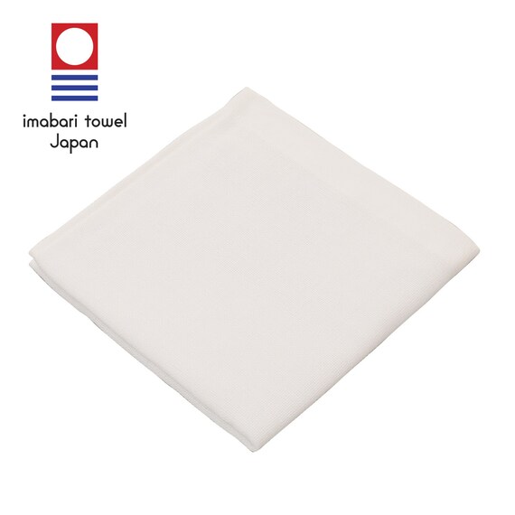 今治ウォッシュタオルピュアガーゼ（ホワイト） 1枚目画像