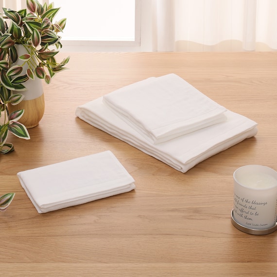 今治ウォッシュタオルピュアガーゼ(ホワイト) 7枚目画像