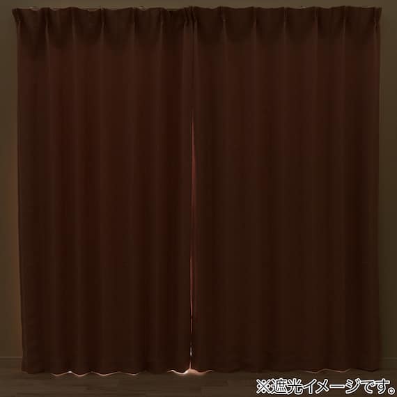 【一人暮らし・寝室に】外から見えにくいミラーレース付 遮光2級・遮熱カーテン4枚セット( エコオアシス ローズ 150X200cmセット) 4枚目画像