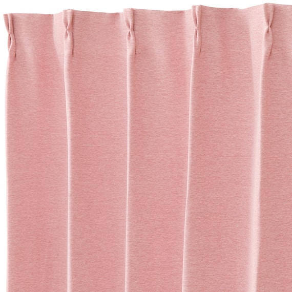 【一人暮らし・寝室に】外から見えにくいミラーレース付 遮光2級・遮熱カーテン4枚セット( エコオアシス ローズ 150X200cmセット) 16枚目画像