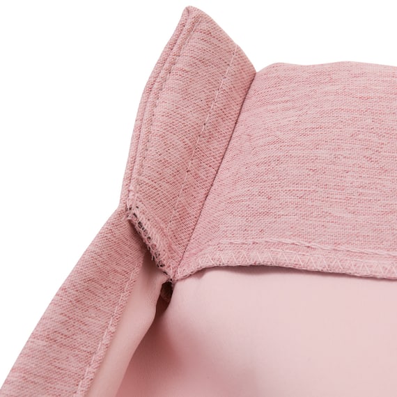 【一人暮らし・寝室に】外から見えにくいミラーレース付 遮光2級・遮熱カーテン4枚セット( エコオアシス ローズ 150X200cmセット) 17枚目画像