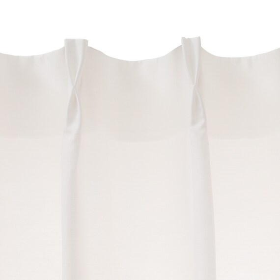 【一人暮らし・寝室に】外から見えにくいミラーレース付 遮光2級・遮熱カーテン4枚セット(エコオアシス イエロー 100X135cmセット) 20枚目画像