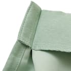 【一人暮らし・寝室に】外から見えにくいミラーレース付 遮光2級・遮熱カーテン4枚セット( エコオアシス グリーン 100X220cmセット) 17枚目画像