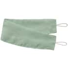 【一人暮らし・寝室に】外から見えにくいミラーレース付 遮光2級・遮熱カーテン4枚セット( エコオアシス グリーン 100X220cmセット) 19枚目画像