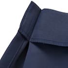 【一人暮らし・寝室に】外から見えにくいミラーレース付 遮光1級・遮熱カーテン4枚セット(エコオアシス ネイビー 100X178cmセット) 16枚目画像