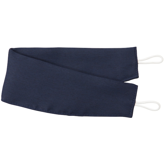 【一人暮らし・寝室に】外から見えにくいミラーレース付 遮光1級・遮熱カーテン4枚セット(エコオアシス ネイビー 100X178cmセット) 18枚目画像