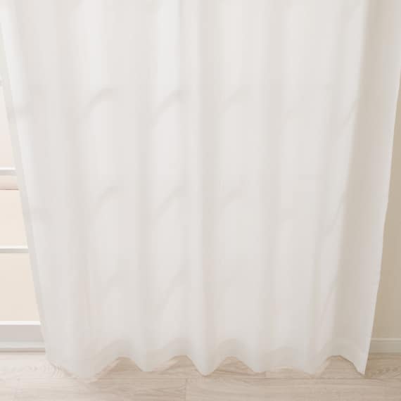 【一人暮らし・寝室に】外から見えにくいミラーレース付 遮光1級・遮熱カーテン4枚セット(エコオアシス ネイビー 100X178cmセット) 27枚目画像