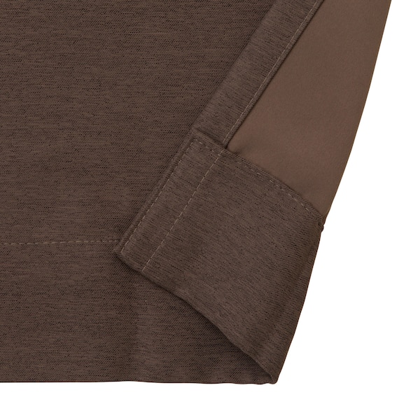 【一人暮らし・寝室に】外から見えにくいミラーレース付 遮光1級・遮熱カーテン4枚セット( エコオアシス ダークモカ 150X190cmセット) 17枚目画像