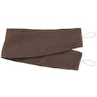 【一人暮らし・寝室に】外から見えにくいミラーレース付 遮光1級・遮熱カーテン4枚セット( エコオアシス ダークモカ 150X190cmセット) 18枚目画像