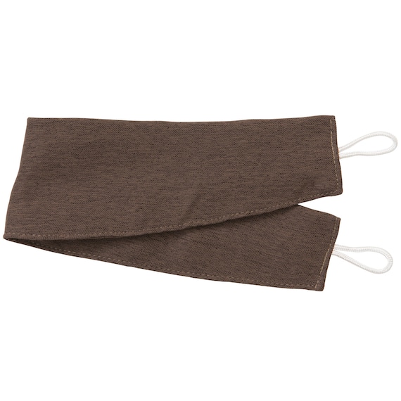 【一人暮らし・寝室に】外から見えにくいミラーレース付 遮光1級・遮熱カーテン4枚セット( エコオアシス ダークモカ 150X190cmセット) 18枚目画像