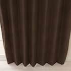 【一人暮らし・寝室に】外から見えにくいミラーレース付 遮光1級・遮熱カーテン4枚セット( エコオアシス ダークモカ 150X190cmセット) 19枚目画像