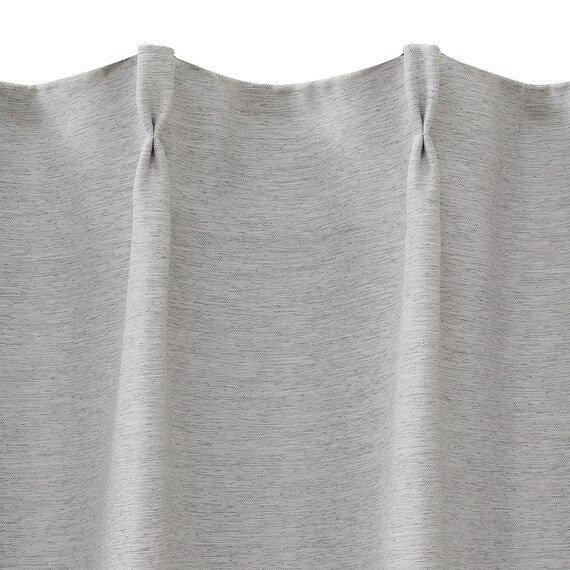 【一人暮らし・寝室に】外から見えにくいミラーレース付 遮光1級・遮熱カーテン4枚セット( エコオアシス グレー 100X225cmセット) 14枚目画像