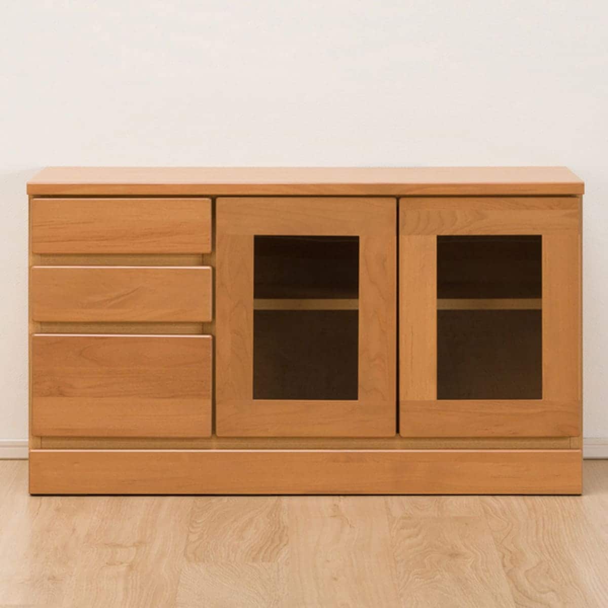 組み合わせて使えるリビングボード (ローボード 幅90cm) / ミドル