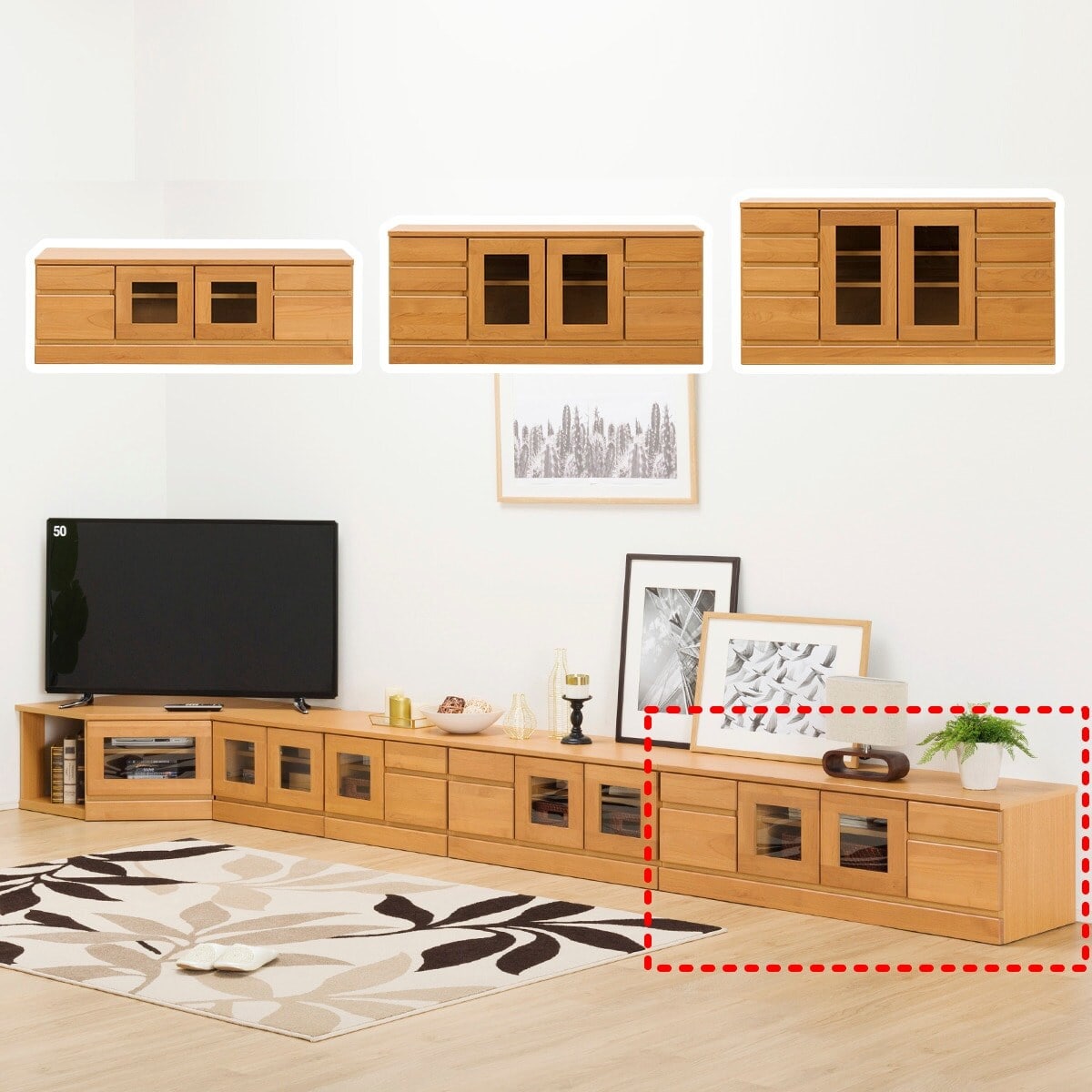 激安正規品 ニトリ センターテーブル テレビ台 120cm幅 デイジー120CT