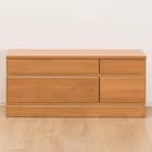 組み合わせて使えるリビングボード (チェスト 幅90cm) / ロータイプ (NA) 1枚目画像