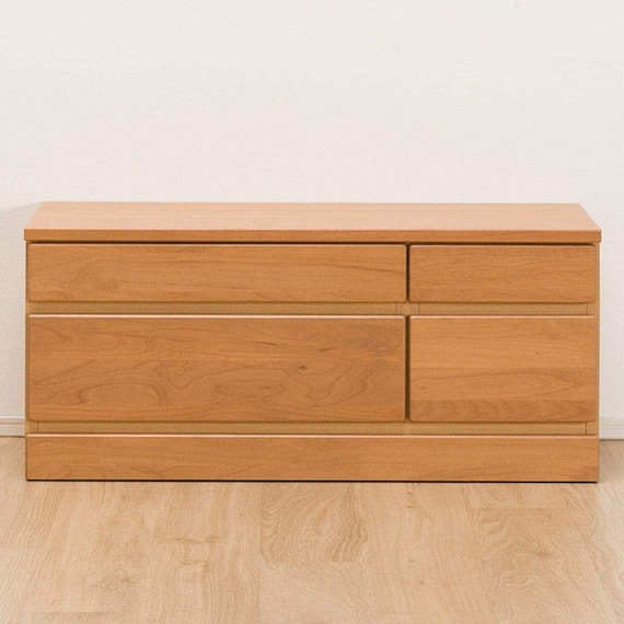 組み合わせて使えるリビングボード (チェスト 幅90cm) / ロータイプ (NA) 1枚目画像