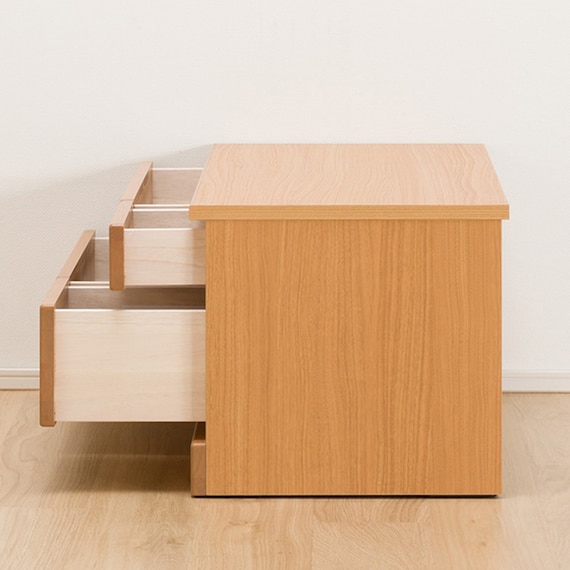 組み合わせて使えるリビングボード (チェスト 幅90cm) / ロータイプ (NA) 3枚目画像