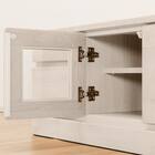 組み合わせて使えるリビングボード (ローボード 幅148.5cm) / ロータイプ (WH) 5枚目画像