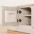 組み合わせて使えるリビングボード (ローボード 幅148.5cm) / ロータイプ (WH) 5枚目画像