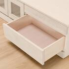 組み合わせて使えるリビングボード (ローボード 幅148.5cm) / ロータイプ (WH) 7枚目画像