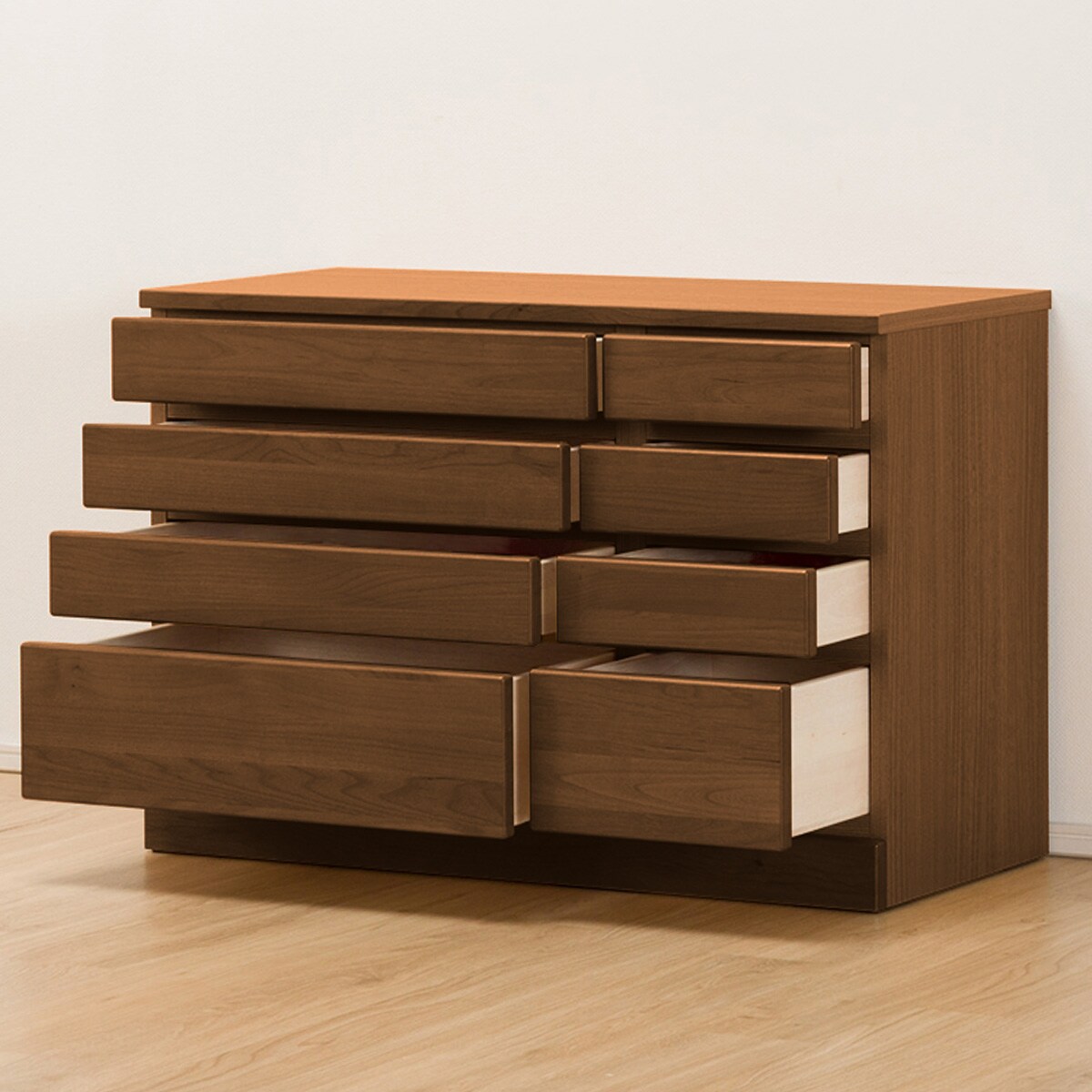 組み合わせて使えるリビングボード (チェスト 幅90cm) / ハイタイプ