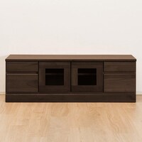 組み合わせて使えるリビングボード (ローボード 幅120cm) / ロータイプ (DBR)