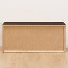 組み合わせて使えるリビングボード (チェスト 幅90cm) / ロータイプ (DBR) 4枚目画像