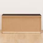 組み合わせて使えるリビングボード (チェスト 幅90cm) / ロータイプ (DBR) 4枚目画像