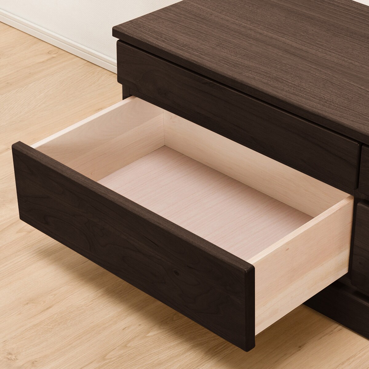 組み合わせて使えるリビングボード (チェスト 幅90cm) / ロータイプ