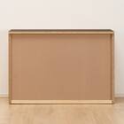 組み合わせて使えるリビングボード (チェスト 幅90cm) / ハイタイプ (DBR) 4枚目画像