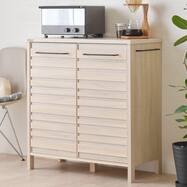 北欧スタイルのキッチンボード (幅85cm)