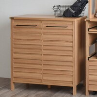 北欧スタイルのキッチンボード (幅85cm LBR)