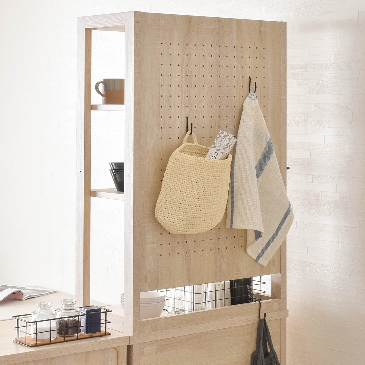 キッチンラック @ニトリ】未開封 欧風モダン家具 キッチンラック