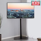 首振り壁寄せテレビスタンド (ハイタイプ OTG BK) 1枚目画像