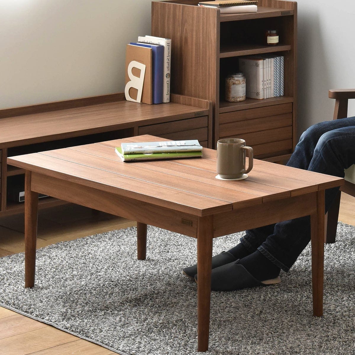 コンパクトな北欧風ローテーブル 90 50cm 通販 ニトリネット 公式 家具 インテリア通販