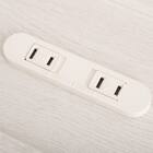 宮・コンセント付き北欧調フロアベッドフレーム(S WH) 11枚目画像