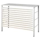 エアコン室外機カバー(標準 幅91cm)アイボリー 1枚目画像