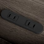 宮・コンセント付き北欧調フロアベッドフレーム(S DBR) 8枚目画像