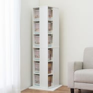 壁付けできる回転式コミックラック