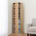 壁付けできる回転式コミックラック6段(NA) 1枚目画像