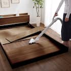 宮・コンセント付き北欧調フロアベッドフレーム(D WAL) 16枚目画像