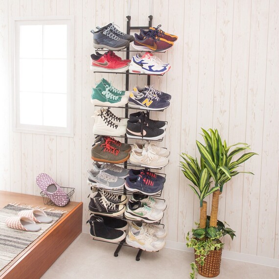 突っ張りスニーカーラック(ダブルタイプ) 1枚目画像