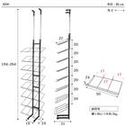 突っ張りスニーカーラック(ダブルタイプ) 3枚目画像