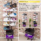 突っ張りスニーカーラック(ダブルタイプ) 5枚目画像