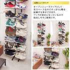 突っ張りスニーカーラック(ダブルタイプ) 6枚目画像