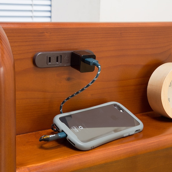 3段階高さ調整 頑丈棚付きダブルすのこベッドフレーム 耐荷重600kg(MBR) 3枚目画像